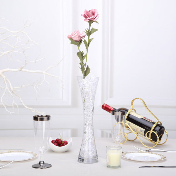 1000 Pieces Clear Acrylic Ice Rock Wedding Table Scatters Centrepiece Vase Fillers